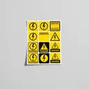 Custom Electrical and Warning Labels